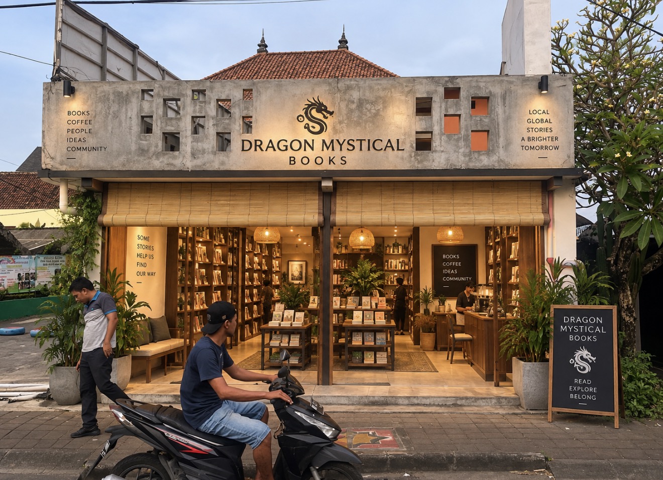 Dragon Mystical Books storefront